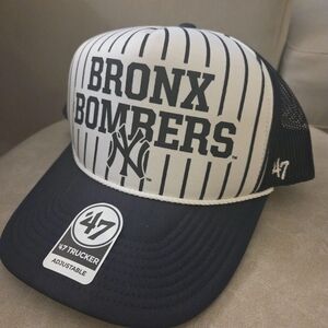 NWT ’47 New York Yankees Bronx Bombers Trucker Hat Snapback MLB Baseball Gift